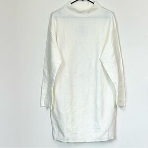 NWT Cozy White Sweater Dress - Size: Large